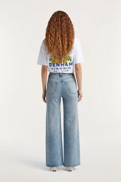 Denham Jeans & Casuals|Broeken & Leggings^Dames jeans blauw