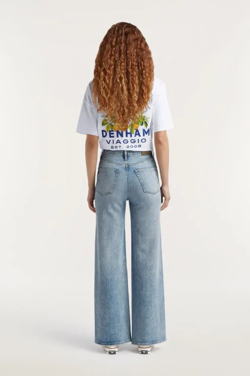 Denham Jeans & Casuals|Broeken & Leggings^Dames jeans blauw