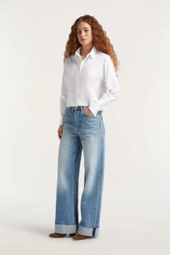 Denham Jeans & Casuals|Broeken & Leggings^Dames jeans blauw