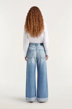 Denham Jeans & Casuals|Broeken & Leggings^Dames jeans blauw