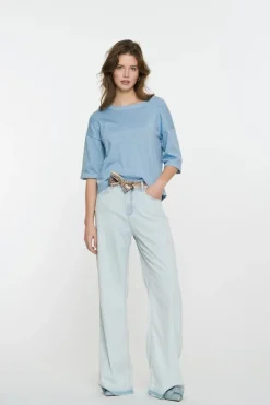 Geisha Jeans & Casuals|Broeken & Leggings^Dames jeans blauw