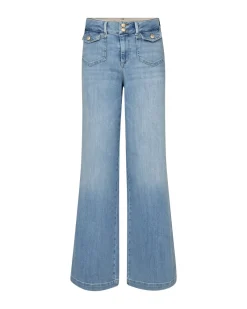 Mos Mosh Jeans & Casuals|Broeken & Leggings^Dames jeans blauw