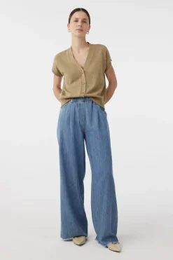 Knit-Ted Modern Classics|Broeken & Leggings^Dames jeans blauw