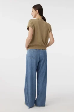 Knit-Ted Modern Classics|Broeken & Leggings^Dames jeans blauw