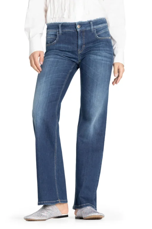 Cambio Modern Classics|Broeken & Leggings^Dames jeans blauw