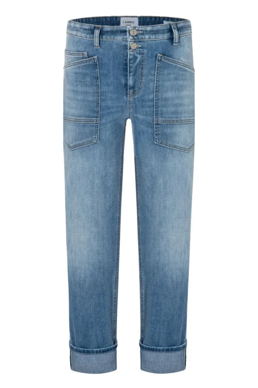 Cambio Modern Classics|Broeken & Leggings^Dames jeans blauw