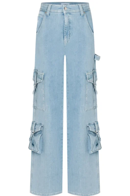Cambio Outlet^Dames jeans blauw