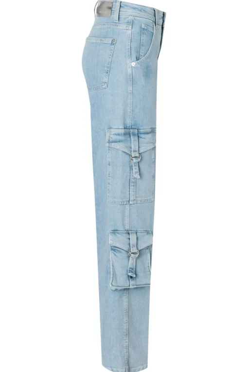 Cambio Outlet^Dames jeans blauw