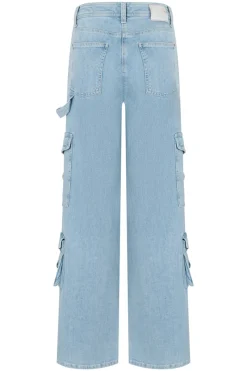 Cambio Outlet^Dames jeans blauw