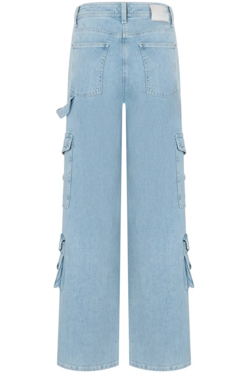 Cambio Outlet^Dames jeans blauw