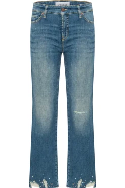 Cambio Outlet^Dames jeans blauw