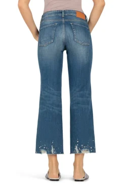 Cambio Outlet^Dames jeans blauw