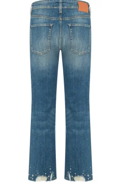 Cambio Outlet^Dames jeans blauw