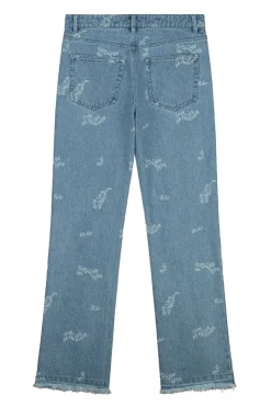 Olaf Hussein Outlet^Dames jeans blauw