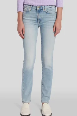 7 For All Mankind Outlet^Dames jeans blauw