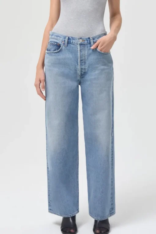 Agolde Outlet^Dames jeans blauw