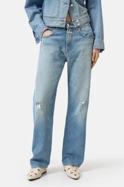 Closed Designer|Broeken & Leggings^Dames jeans blauw