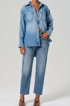 Citizens of Humanity Designer|Broeken & Leggings^Dames jeans blauw