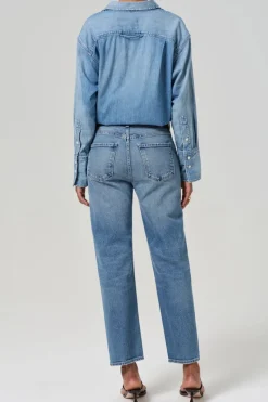 Citizens of Humanity Designer|Broeken & Leggings^Dames jeans blauw