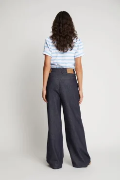 Munthe Designer|Broeken & Leggings^Dames jeans blauw