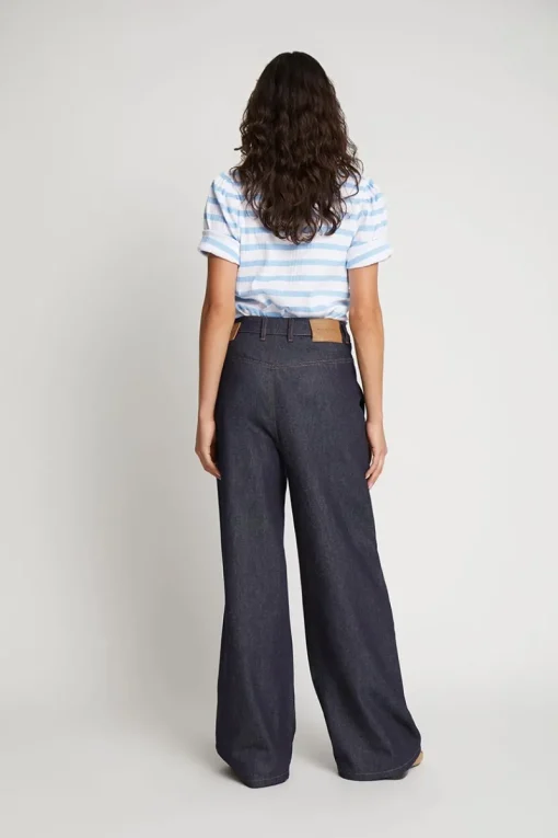 Munthe Designer|Broeken & Leggings^Dames jeans blauw