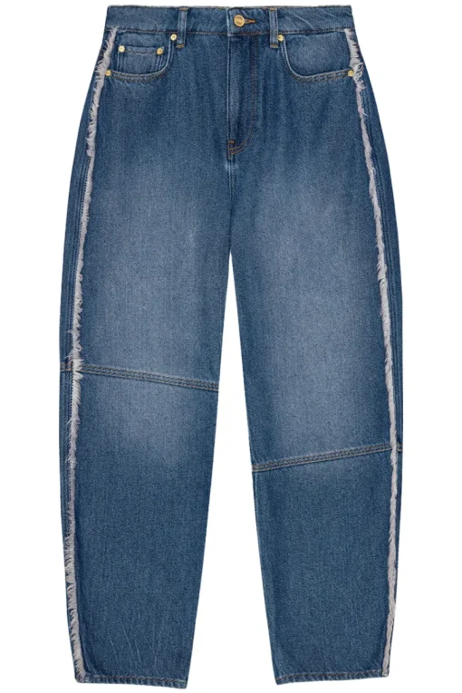 Ganni Designer|Broeken & Leggings^Dames jeans blauw