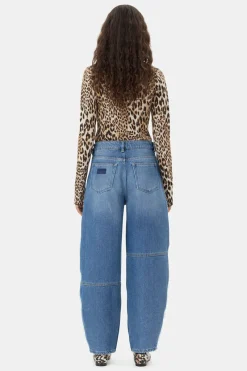 Ganni Designer|Broeken & Leggings^Dames jeans blauw