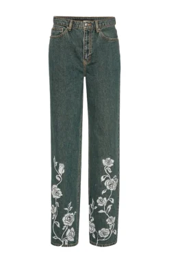 Rotate Designer|Broeken & Leggings^Dames jeans blauw