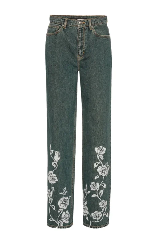 Rotate Designer|Broeken & Leggings^Dames jeans blauw