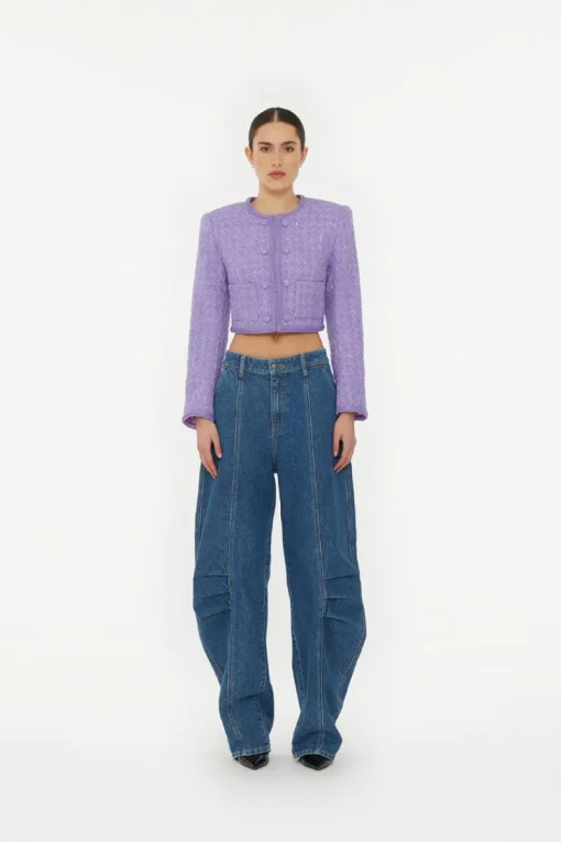 Rotate Designer|Broeken & Leggings^Dames jeans blauw