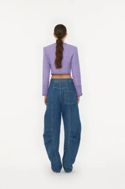 Rotate Designer|Broeken & Leggings^Dames jeans blauw