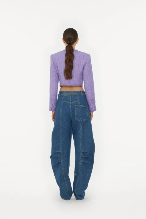 Rotate Designer|Broeken & Leggings^Dames jeans blauw
