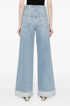 Agolde Designer|Broeken & Leggings^Dames jeans blauw