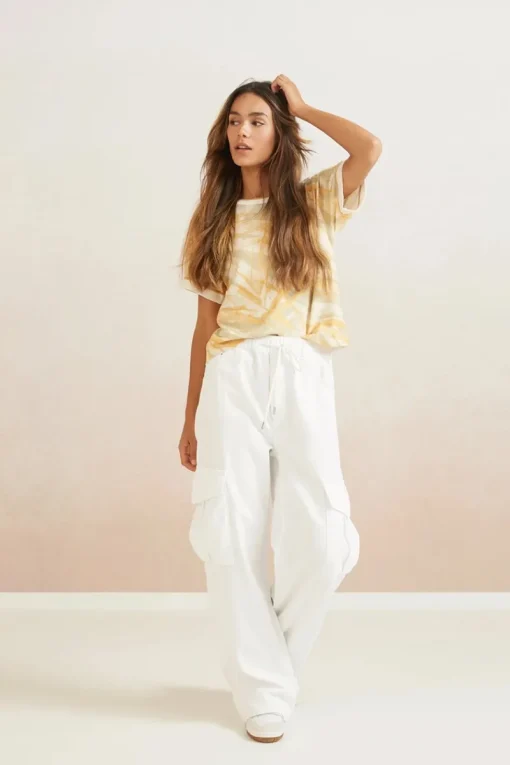 Yaya Outlet^Dames jeans ecru