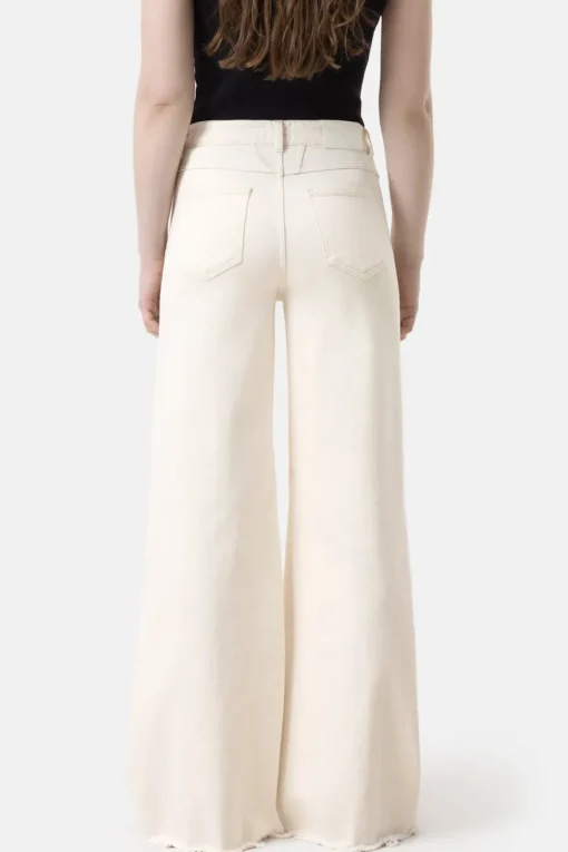 Closed Designer|Broeken & Leggings^Dames jeans ecru