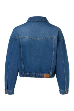 Mart Visser Modern Classics|Jassen & Bodywarmers^Dames jeans jack blauw