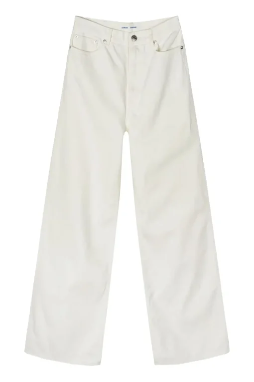 Samsøe Samsøe Jeans & Casuals|Broeken & Leggings^Dames jeans wit