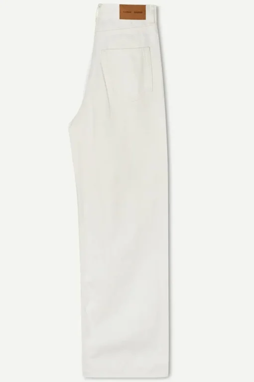 Samsøe Samsøe Jeans & Casuals|Broeken & Leggings^Dames jeans wit