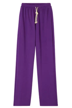 American Vintage Outlet^Dames joggingbroek paars