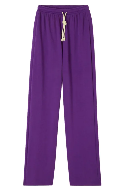 American Vintage Outlet^Dames joggingbroek paars