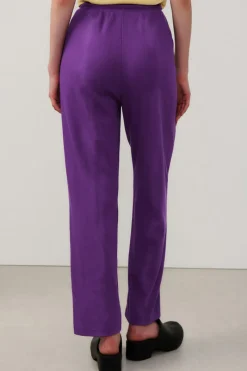 American Vintage Outlet^Dames joggingbroek paars