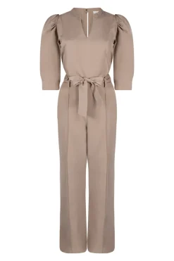 Aaiko Jeans & Casuals|Jumpsuits^Dames jumpsuit/tuinbroek bruin