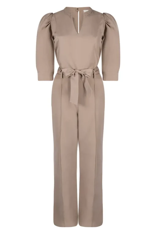 Aaiko Jeans & Casuals|Jumpsuits^Dames jumpsuit/tuinbroek bruin