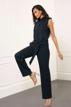 Studio Anneloes Jeans & Casuals|Jumpsuits^Dames jumpsuit/tuinbroek blauw