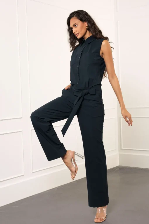 Studio Anneloes Jeans & Casuals|Jumpsuits^Dames jumpsuit/tuinbroek blauw