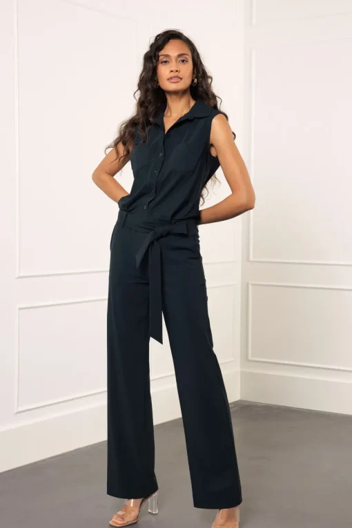 Studio Anneloes Jeans & Casuals|Jumpsuits^Dames jumpsuit/tuinbroek blauw