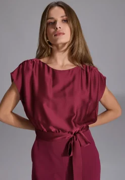 Swing Festive|Jumpsuits^Dames jumpsuit/tuinbroek rood