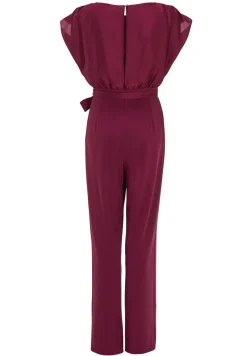 Swing Festive|Jumpsuits^Dames jumpsuit/tuinbroek rood