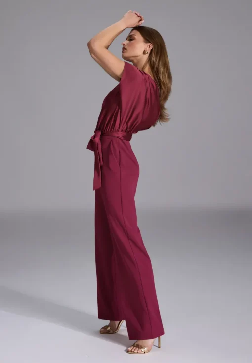 Swing Festive|Jumpsuits^Dames jumpsuit/tuinbroek rood