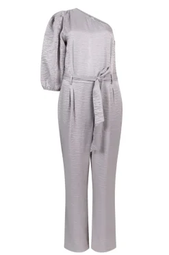Aaiko Jeans & Casuals|Jumpsuits^Dames jumpsuit/tuinbroek zilver